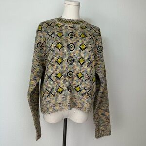 Re/done 50S Crewneck Sweater for Women - Size Medium